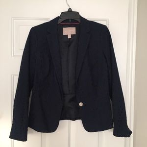 Banana Republic Eyelet Blazer 8P